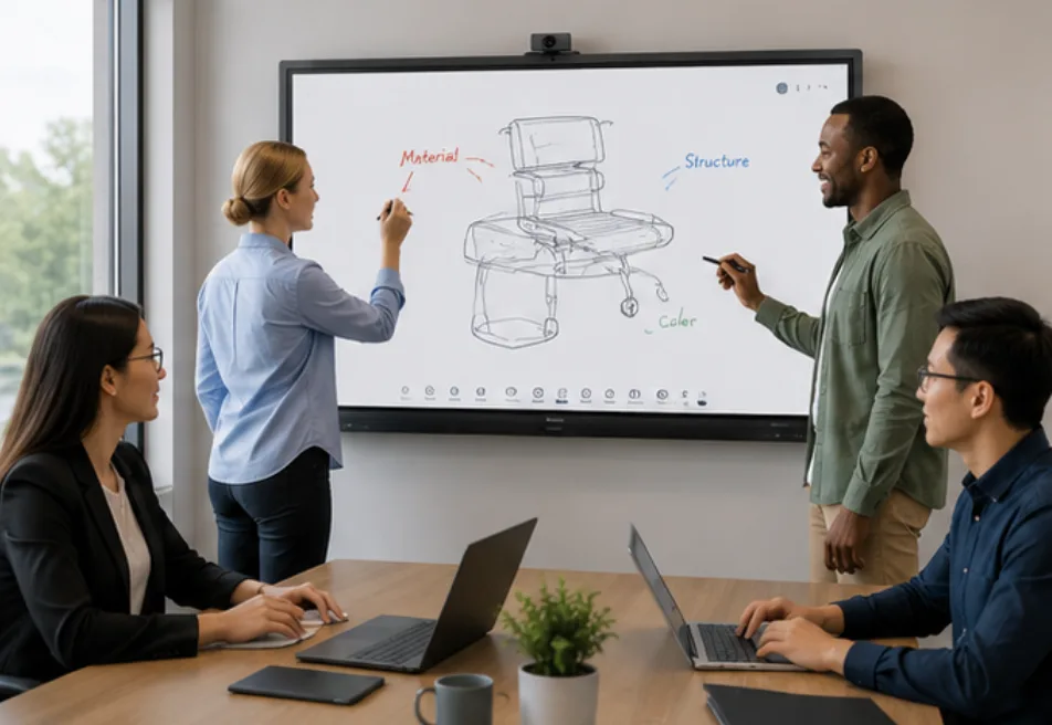 4K interactive flat panels