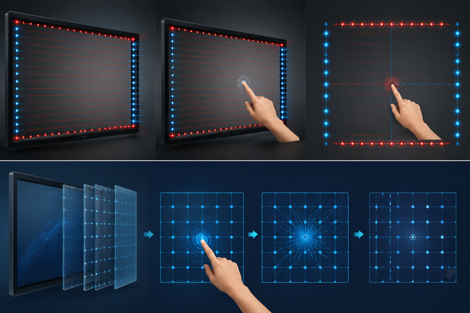 Infrared-touch