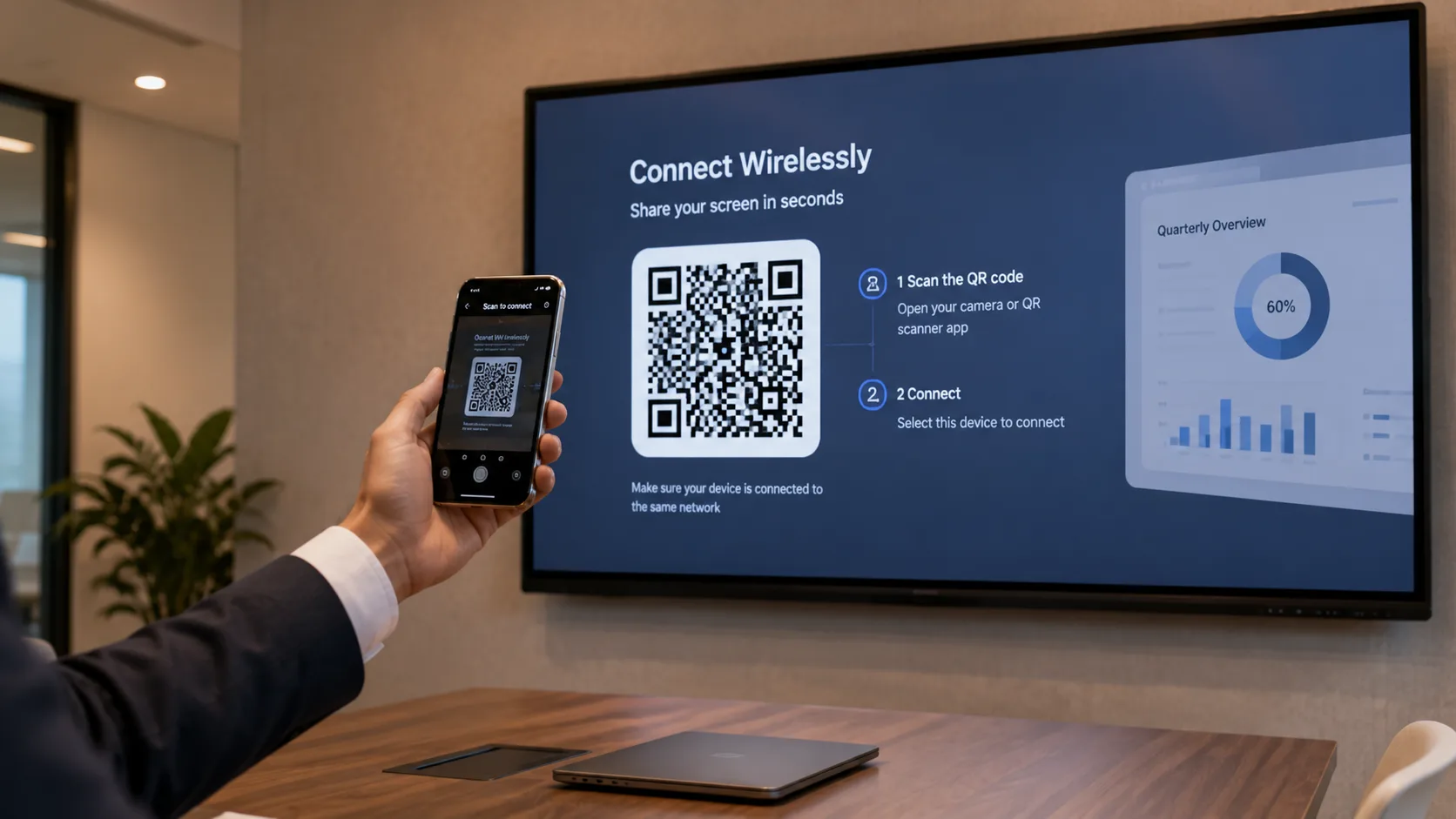 Interactive displays for business