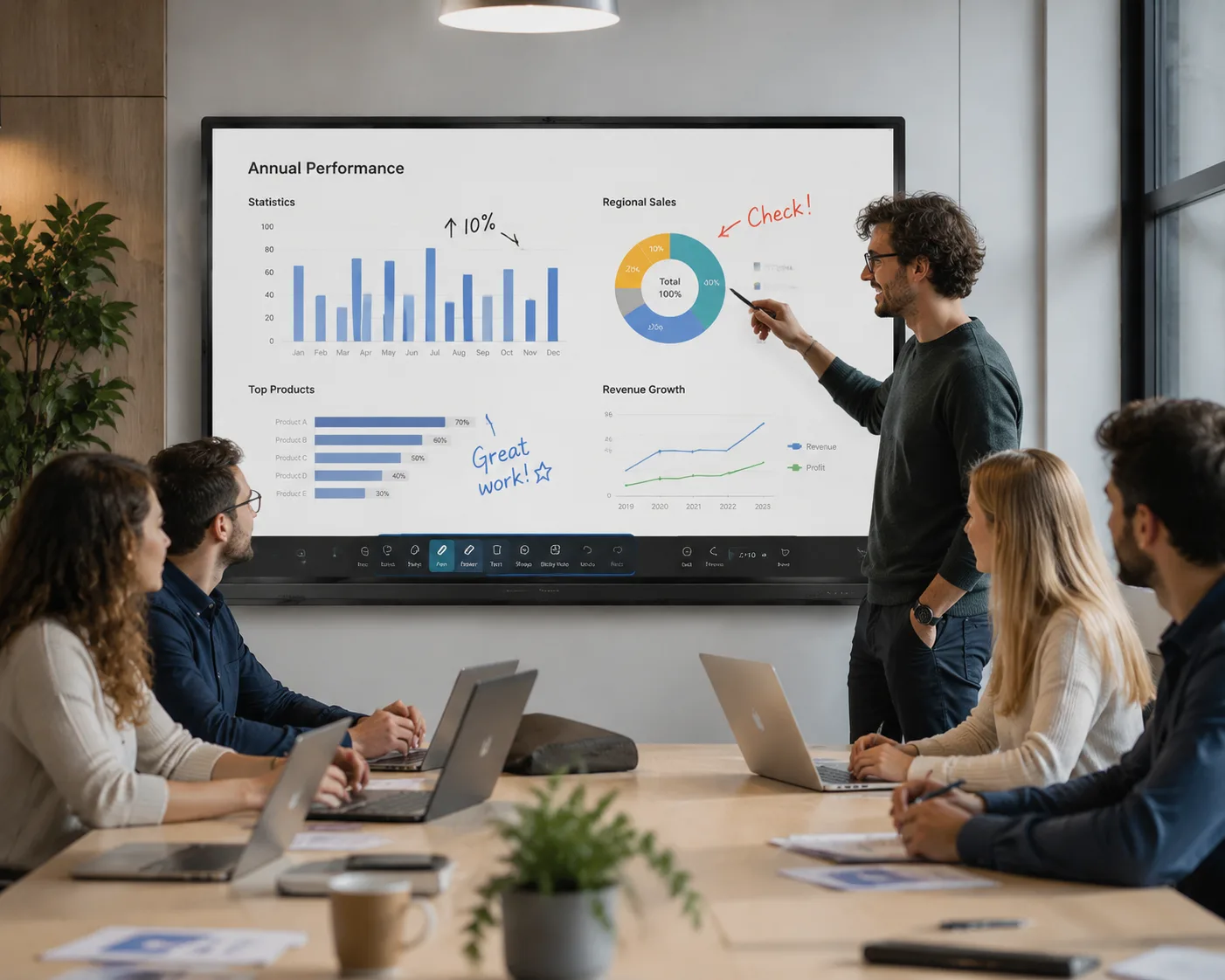OEM interactive flat panel manufacturin