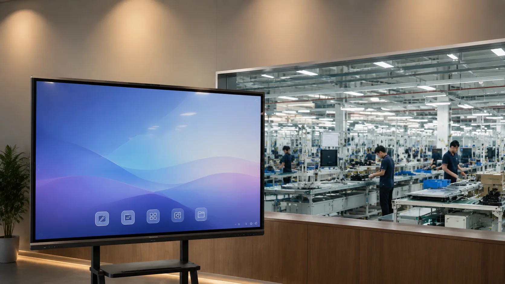 OEM interactive flat panel manufacturin