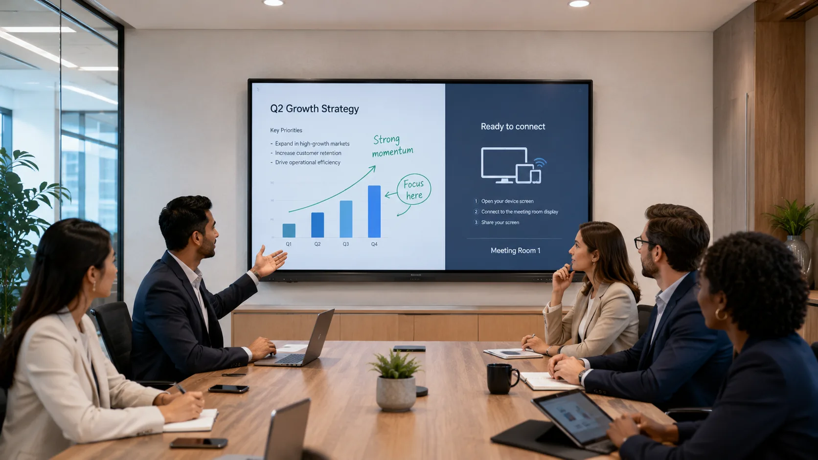 best interactive displays for business