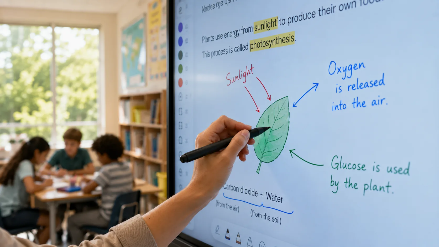 digital board classroom
