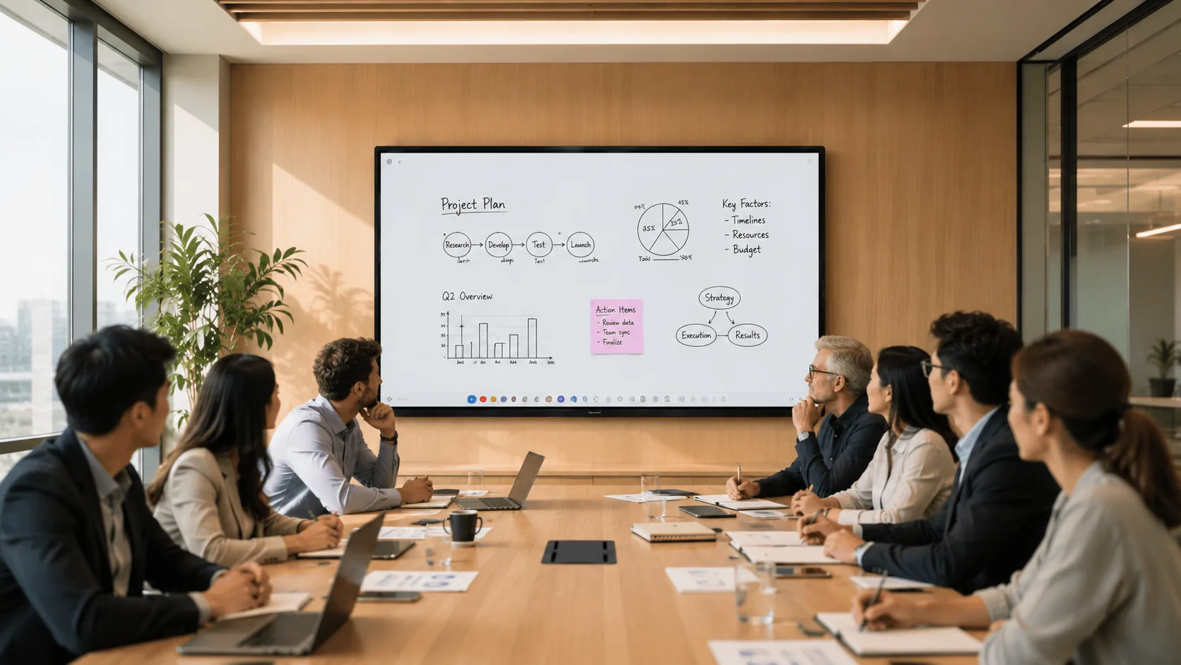 electronic whiteboard hospital 