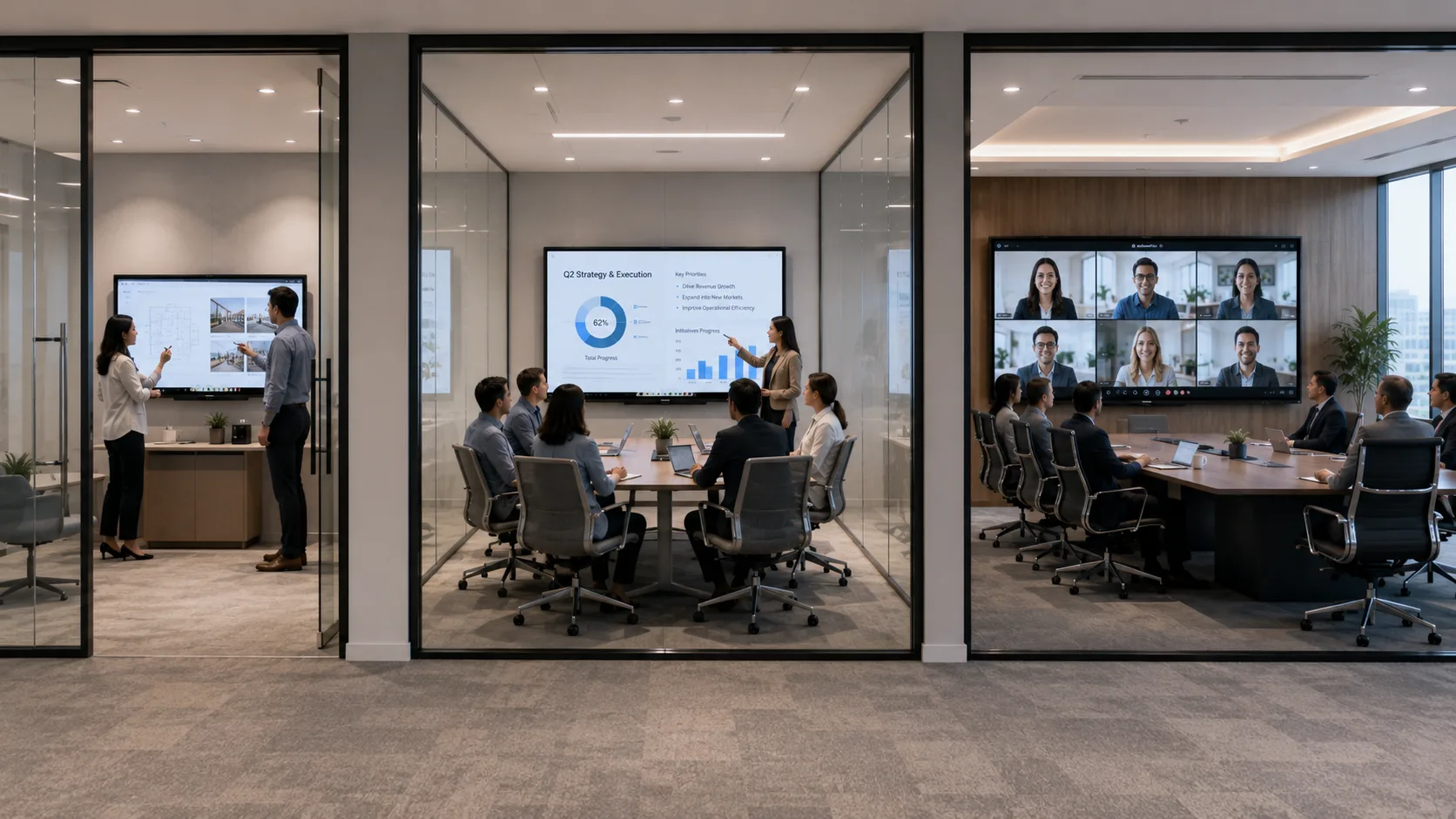 how to choose an interactive flat panel for meeting rooms